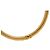 Orecchini a cerchio Chanel Gold CC placcati oro testurizzati con chiusura a vite D'oro - vista 4