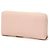 Cartera larga con cremallera Chanel Pink CC Caviar Rosa - vista 2