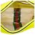 Bolso bandolera Gucci Yellow Mini PVC Web Ophidia Amarillo - vista 4