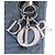 Lady Dior Cannage in agnello iridescente blu mini - vista 5