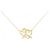 Tiffany & Co Collana Tiffany Loving Heart Interlocking in oro giallo 18K