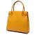 Borsa a mano in pelle gialla Burberry Giallo Senape - vista 2