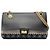 Chanel Black Smooth Calfskin and Knit Reissue 2.55 Medallion Nude Double Flap 226 Nero
