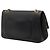 Chanel Black Smooth Calfskin and Knit Reissue 2.55 Medallion Nude Double Flap 226 Nero - Ansicht 2