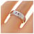 Ring Hermès Bague Hercules Petite Model Hermes Argenté  - vue 4