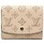Louis Vuitton Beige Monogram Mahina Iris Compact Wallet