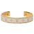 Bracciale Rigido Jonc Monogram in Oro Bianco Louis Vuitton
