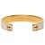 Bracciale Rigido Jonc Monogram in Oro Bianco Louis Vuitton - vista 3