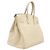 Hermès Brown Clemence Birkin Retourne 35 Marrom Bege - vista 2