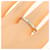 Cartier Platin-Ehering Silber - Ansicht 4