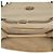Borsa a tracolla Betty in pelle beige con borchie Mini di Saint Laurent - vista 4