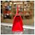 Borsa Hourglass Balenciaga Rosso - vista 3