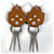 Hermès Boucles d'oreilles accessoire logo Carnaby Hermes Noir  - vue 5