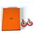 Hermès Hermes Loop Medor Earrings PM Pink Golden  - view 8