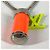 Collana a catena accessorio Louis Vuitton Fluorescent Neon Arancione Giallo - vista 8