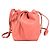 Pochette a tracolla con logo Anagram Loewe Rosa Rosso