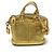 Pochette portachiavi Mini Lockit Louis Vuitton D'oro