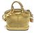 Pochette portachiavi Mini Lockit Louis Vuitton D'oro - vista 2