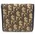 Cartera tríptico Christian Dior estampado Trotter marrón Castaño - vista 2