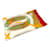 Hermès Stola in cotone multicolore Hermes Rosso Bianco sporco  - vista 3
