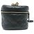 Chanel AS3228 Matelassé Coco Mark 2-Way Vanity Bag Nero - vista 3