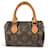 Borsa Louis Vuitton Monogram Mini Speedy Marrone Monogramma - vista 2