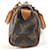 Borsa Louis Vuitton Monogram Mini Speedy Marrone Monogramma - vista 3
