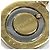 Bulgari Collana Horoscope Logo in oro 18K e acciaio inossidabile Bvlgari Argento D'oro - vista 6