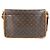 Borsa a tracolla Louis Vuitton Monogram Gibecière GM Flap Marrone Monogramma - vista 2