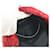 Sac bandoulière Teddy Studded Logo Heart en chaîne Yves Saint Laurent Rouge  - vue 14