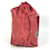 Sac bandoulière Teddy Studded Logo Heart en chaîne Yves Saint Laurent Rouge  - vue 4
