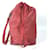 Sac bandoulière Teddy Studded Logo Heart en chaîne Yves Saint Laurent Rouge  - vue 5