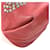 Sac bandoulière Teddy Studded Logo Heart en chaîne Yves Saint Laurent Rouge  - vue 8