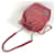 Sac bandoulière Teddy Studded Logo Heart en chaîne Yves Saint Laurent Rouge  - vue 9