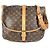 Borsa Louis Vuitton Monogram Saumur 35 Marrone Monogramma