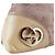 Borsa a Spalla Gucci GG Canvas Beige Metallico - vista 11