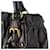 Borsa in nylon e pelle Prada nera e verde Nero - vista 6