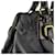 Borsa in nylon e pelle Prada nera e verde Nero - vista 7
