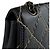 Borsa a tracolla in pelle Chanel Wild Stitch Nero Beige - vista 7