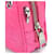 Borsa a tracolla in nylon rosa Prada - vista 11