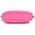 Borsa a tracolla in nylon rosa Prada - vista 4