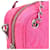 Borsa a tracolla in nylon rosa Prada - vista 6
