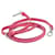 Borsa a tracolla in nylon rosa Prada - vista 9