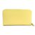 Cartera larga de cuero amarillo Prada - vista 2