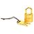 Hermès Borsa Hermes Picotin Lock PM 18 in pelle Taurillon Clemence nera Nero - vista 12