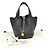 Hermès Borsa Hermes Picotin Lock PM 18 in pelle Taurillon Clemence nera Nero - vista 16