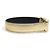 Bracciale Charm Prada in pelle e metallo dorato D'oro - vista 5