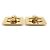 Timeless Orecchini a clip Chanel Black and Gold Nero D'oro - vista 5
