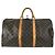 Borsa da viaggio Louis Vuitton Monogram Keepall 50 Marrone Monogramma - vista 2