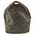 Borsa da viaggio Louis Vuitton Monogram Keepall 50 Marrone Monogramma - vista 3